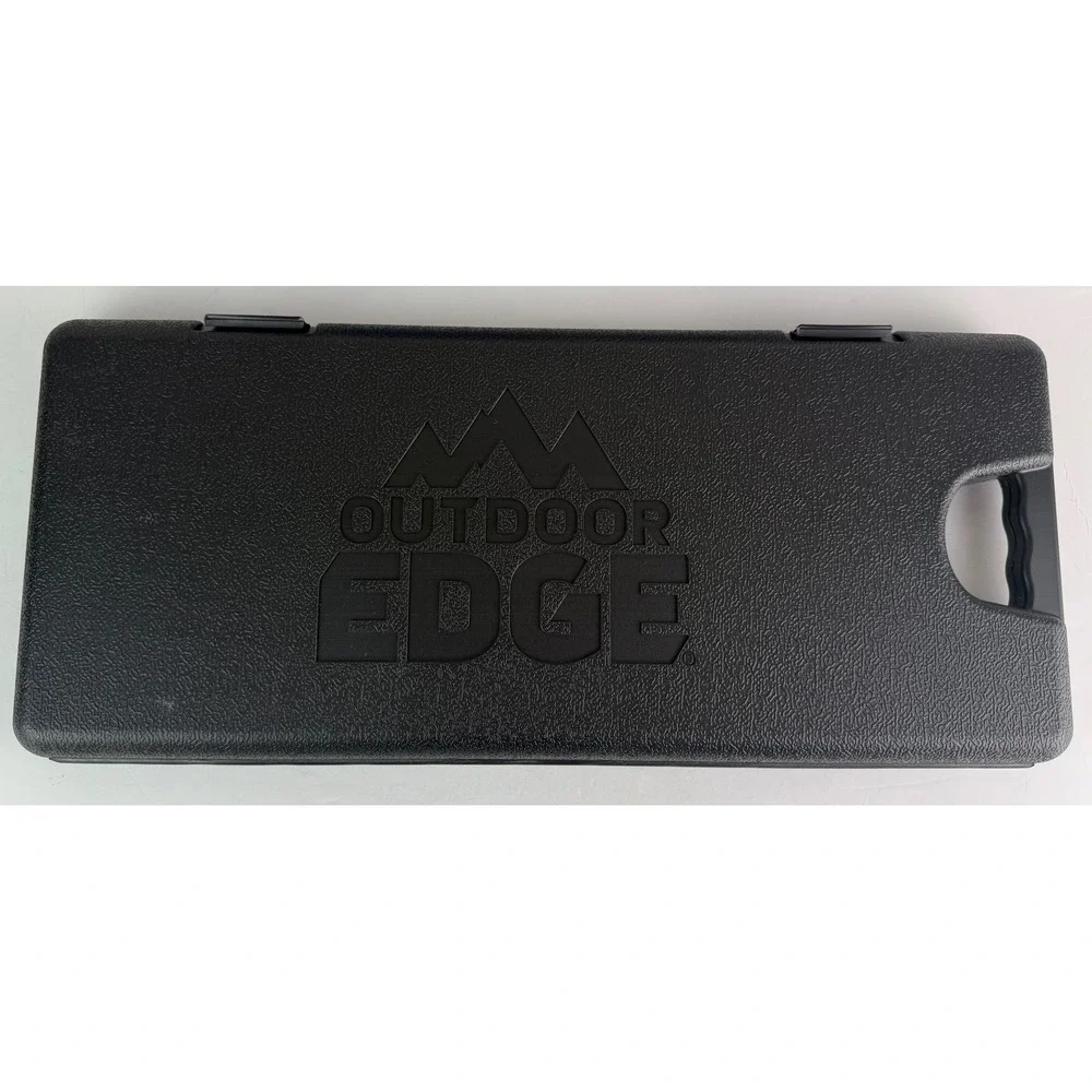 Outdoor Edge ReelFlex Pak RFP-6 3 Fishing Fillet Knives w/Sharpener Hard‎ Case